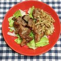 tinico's cooksnap of when they made 豚ロース肉のバターにんにく炒め.