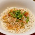 ☆iwack☆'s cooksnap of when they made なんちゃって坦坦麺風♪冷やしそうめん.