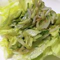 和田ゆうこりん☆'s cooksnap of when they made レンジで一品♡もやしときゅうりのナムル.