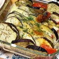 ♪ミチル♪'s cooksnap of when they made 茄子とトマトの重ねチーズ焼き.