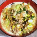 深海245K7A☆'s cooksnap of when they made 野菜たっぷり♪ちゃんぽん風冷やし麺.