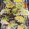 naoat17's cooksnap of when they made 手抜き！新玉ねぎとグリンピースのかき揚げ.