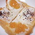 ﾋﾟﾛﾐ♡'s cooksnap of when they made ✿朝食に✿クリームチーズ♡ジャムトースト.