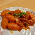 もんしゅしゅ's cooksnap of when they made ソーセージとたまねぎのケチャップ炒め.