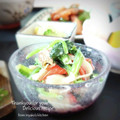 inyako's cooksnap of when they made ほうれん草とカニカマのマヨポン和え.