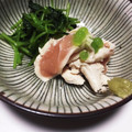 チャレンジャ's cooksnap of when they made 春の糖質制限☆ささみとせりのとりわさ.