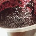 粉☆早's cooksnap of when they made 超簡単！冷凍ブルーベリーでジャム.