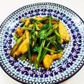 あっこ姉's cooksnap of when they made 鶏肉とセロリのカレーオイスター炒め.
