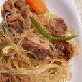 ＊おやだま＊'s cooksnap of when they made 牛バラ肉と春雨のオイスターソース炒め.