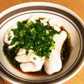 もこもこぼんぼん's cooksnap of when they made イサキの白子ポン酢.