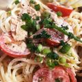 なーなちゃん's cooksnap of when they made トマトの冷製ツナマヨパスタ.