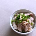 hiroerico's cooksnap of when they made 豚しゃぶネギ塩丼.