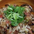 緑の人魚's cooksnap of when they made カリカリ梅とカリカリじゃこの和炒飯.