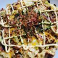 優木星's cooksnap of when they made 豆腐とキャベツでダイエットお好み焼き♡.