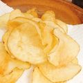 ｱｲﾊﾅ's cooksnap of when they made 簡単ポテトチップス（◞‿◟）.