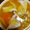クックHJTK9C☆'s cooksnap of when they made レタスとトマトの具だくさんスープ.