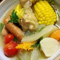 にゃん♪にゃん♪'s cooksnap of when they made トウモロコシのポトフ.