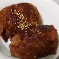 hozunyam's cooksnap of when they made しゃぶしゃぶ用の牛肉で！肉巻きおにぎり.