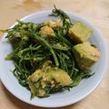 コリラックマー's cooksnap of when they made アボカドとおかひじきのナムル.