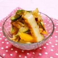 もすろー's cooksnap of when they made さつま揚げときゅうりとセロリのピリ辛.
