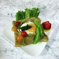 まぐのりあ®️'s cooksnap of when they made 全粒粉と豆乳のガレット.