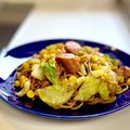 かっちゃん杉's cooksnap of when they made お昼ご飯に！カレー風味の焼きそば.
