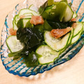 hitomi♪＊'s cooksnap of when they made 超簡単！きゅうりとわかめの梅の酢の物.