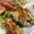 さくももあ's cooksnap of when they made むね肉の大葉チーズ焼き.
