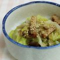 umemodoki's cooksnap of when they made 2品だけ♪春キャベツと焼豚のさっと炒め.