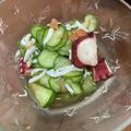まっさーみ's cooksnap of when they made 夏に！きゅうりタコわかめの梅肉酢の物.