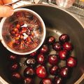 ＊えりんぎ＊'s cooksnap of when they made さくらんぼ＆アメリカンチェリー種の取り方.