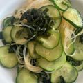 和風ツナマヨ's cooksnap of when they made きゅうり春雨わかめの酢の物.