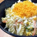 きっかママ's cooksnap of when they made 野菜たっぷり♪ミモザマカロニサラダ.