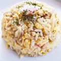 kinniko's cooksnap of when they made たくあんとジャコの簡単チャーハン.