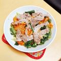 ★ぴよぴよ501★'s cooksnap of when they made レンジ調理で簡単☆ニラたっぷり豚キムチ.