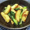 ☆のん☆☆'s cooksnap of when they made 残ったかまぼこで小松菜炒め.