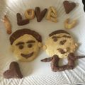 すみすみん's cooksnap of when they made 父の日に　パパの顔クッキー.