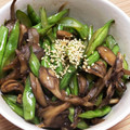 クック1T141M☆'s cooksnap of when they made さやいんげんと舞茸のきんぴら風.