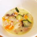 金魚のひらり's cooksnap of when they made コストコロティサリーチキンでスープ.