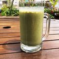 Froggycook's cooksnap of when they made 飲みやすいモロヘイヤスムージー♡.