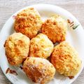 はなちゃんとママ's cooksnap of when they made めっちゃ簡単チーズスコーン.