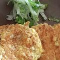 ぐでたまパン's cooksnap of when they made パン粉deバナナパンケーキ★.