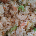 チーズナッツ's cooksnap of when they made 焼き鮭とレタスの炒飯。.