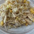te_sanae's cooksnap of when they made ごまたっぷり♪の鶏ささみチャーハン.