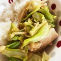 あたむ❤189's cooksnap of when they made 春野菜と鶏肉のピリ辛味噌炒め.