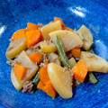 マロンクッキング♪'s cooksnap of when they made 簡単！時短！大根とひき肉の煮物.