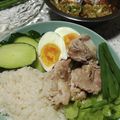 料理スキになってきた's cooksnap of when they made 超簡単♪シンガポールチキンライス.