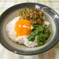 papepo☆'s cooksnap of when they made ねばとろごはん&かんたんタレ*ねばとろ丼.