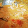 障り熊猫's cooksnap of when they made 牛乳で作るトムヤムクン～水餃子入り～.
