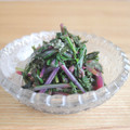 gingamom's cooksnap of when they made 水菜と海苔のわさび和え.